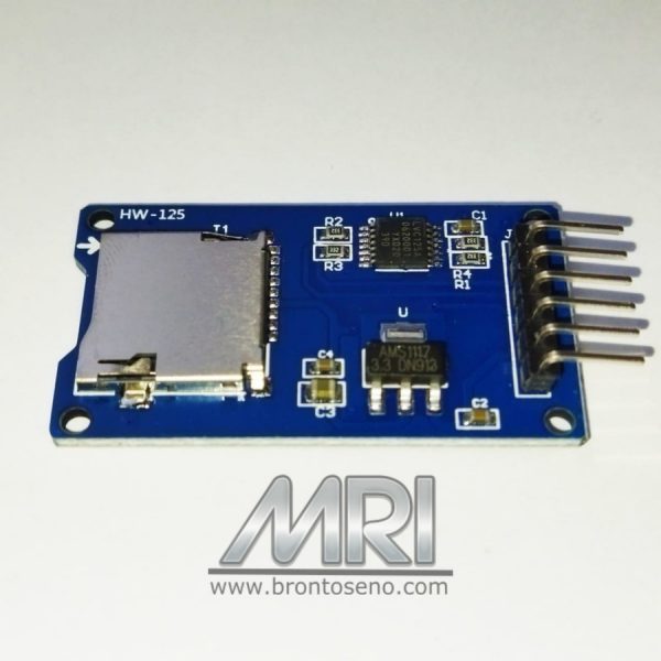 Micro SD mini Storage TF Card Reader Slot Read Write SPI for Arduino